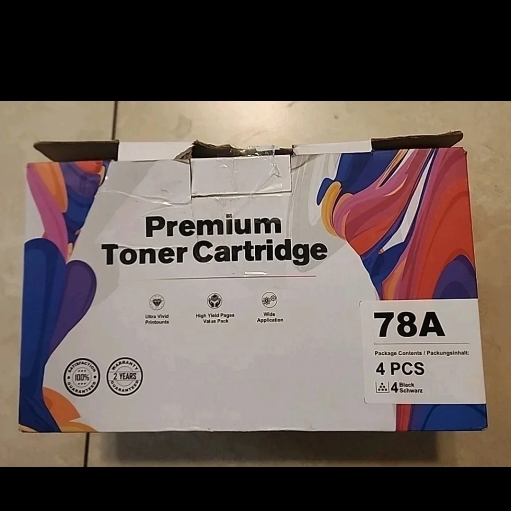 CE278A Toner For HP 78A Black LaserJet Pro P1606dn M1536dnf M1536 MFP High Yield